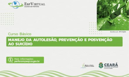 Curso de Manejo da Autolesão, Prevenção e Posvenção do Suicídio